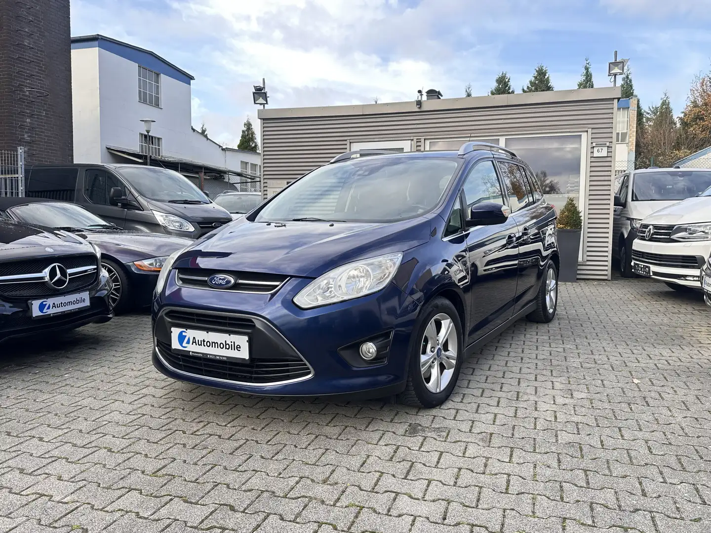 Ford C-Max 1.6 TDCi Champions Edition Autom. Panorama Blau - 1