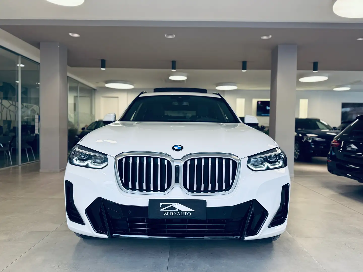 BMW X3 xdrive20d mhev 48V Msport auto TETTO/HARMAN Wit - 2