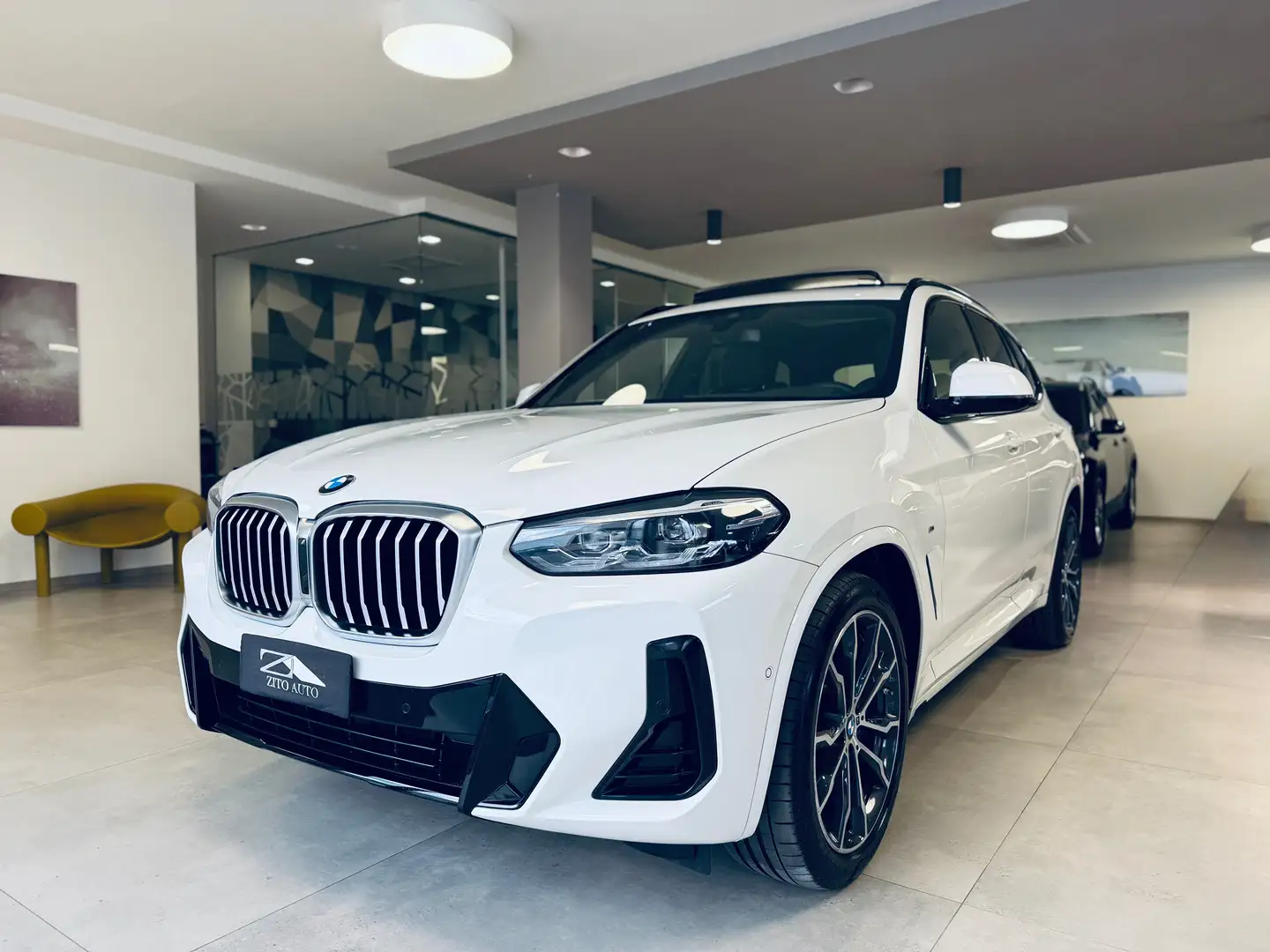 BMW X3 xdrive20d mhev 48V Msport auto TETTO/HARMAN Wit - 1