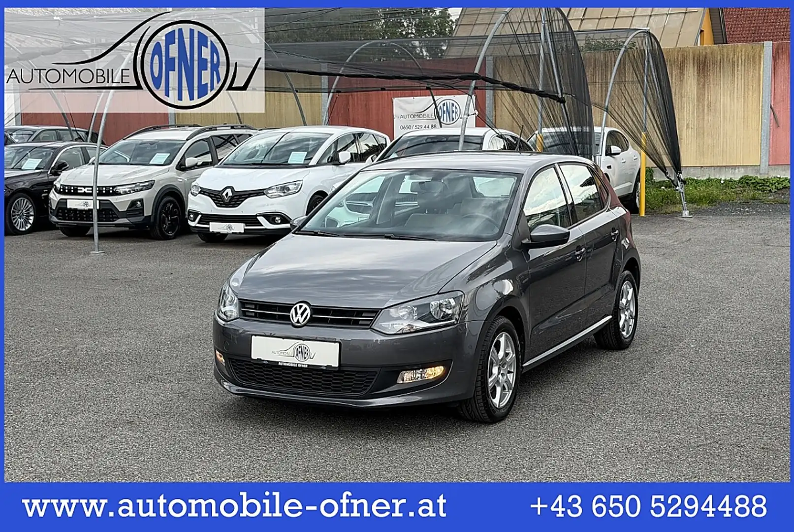Volkswagen Polo 4FRIENDS 1,4 DSG *ERSTBESITZ* PDC Klimaautomatik Grau - 1