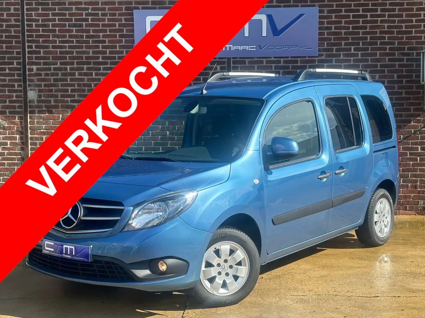 Mercedes-Benz Citan VERKOCHT - VENDU - SOLD@CTMV! Modrá - 1