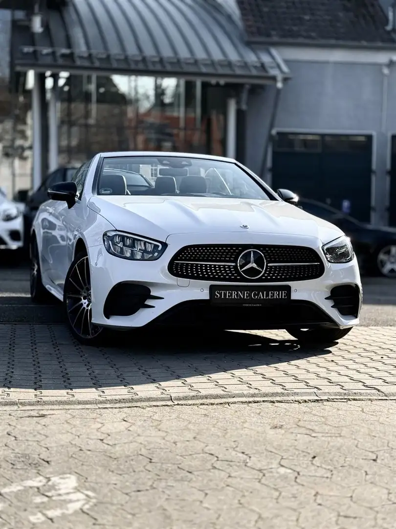 Mercedes-Benz E 300 D CABRIO/AMG-LINE/4-MATIC/DISTRO/360° LED Weiß - 2