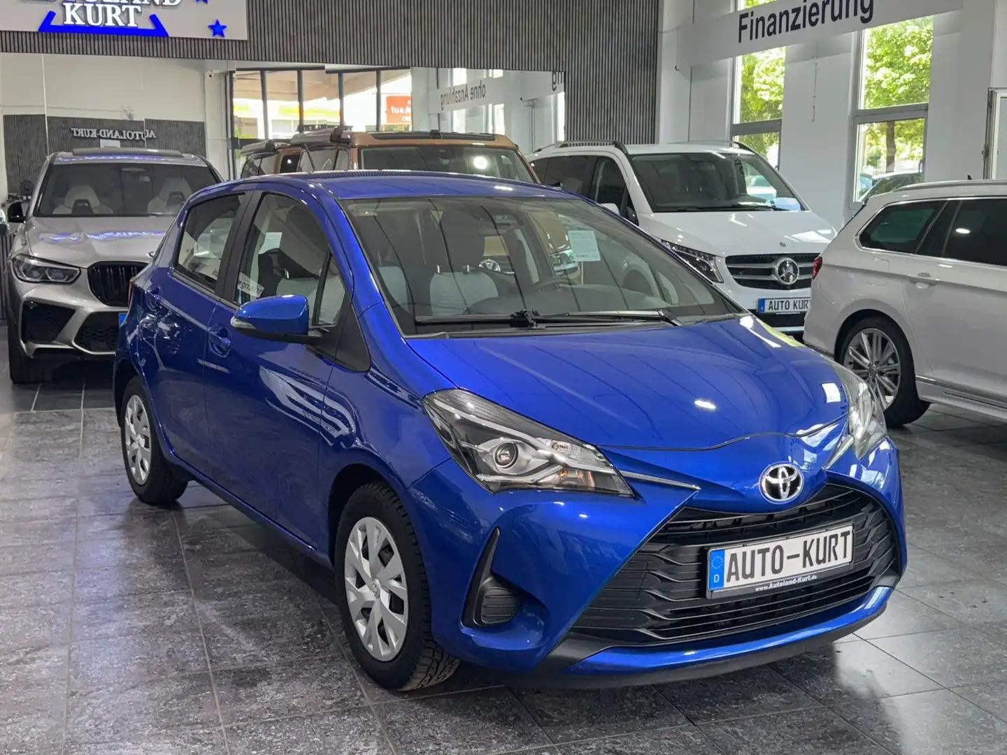 Toyota Yaris 1,5Dual*Comfort*Spurh.*RFK*Multi*Multimedi Blau - 1