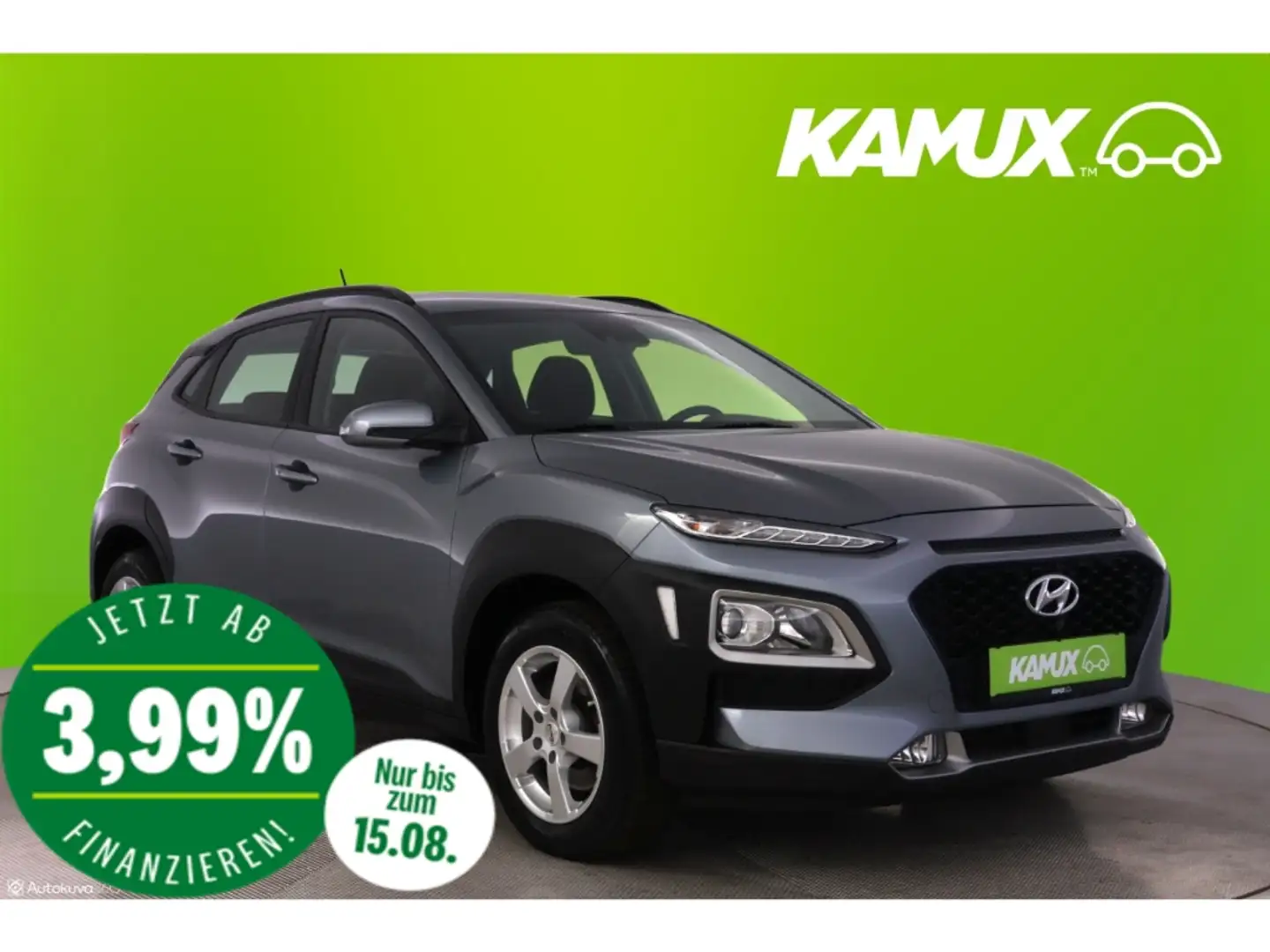 Hyundai KONA 1.6T-GDI 2WD Aut.Trend+KLIMA+SHZ+PDC+AHK Grau - 1