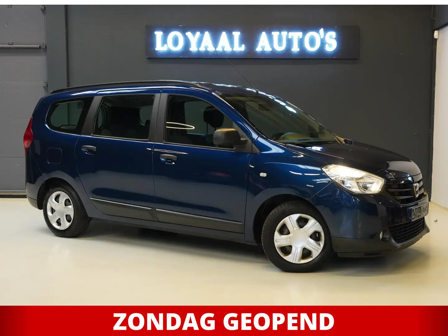 Dacia Lodgy 1.6 SCe 5p. | ELEK.RAMEN | APK. Blauw - 1