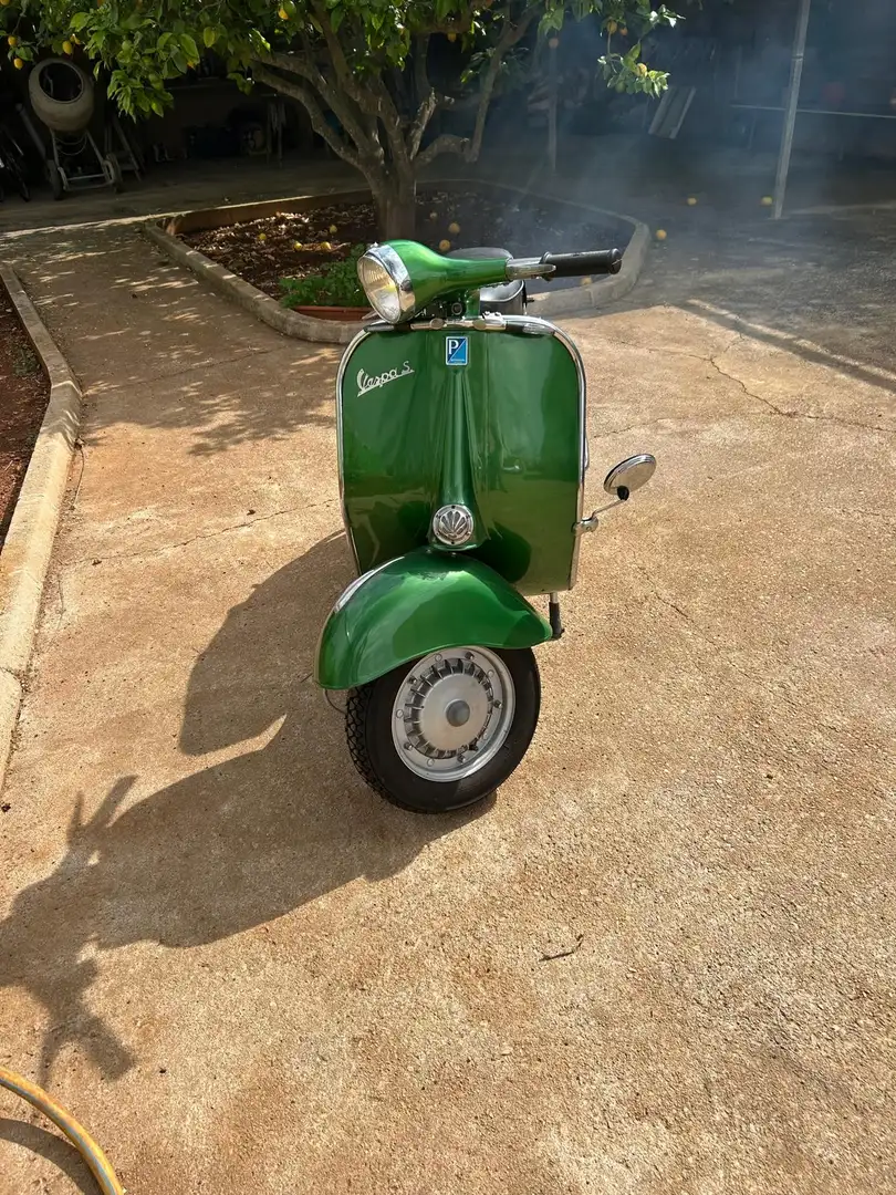 Vespa 150 150 S Primera Serie de 1963 · ITV en vigor Verde - 2