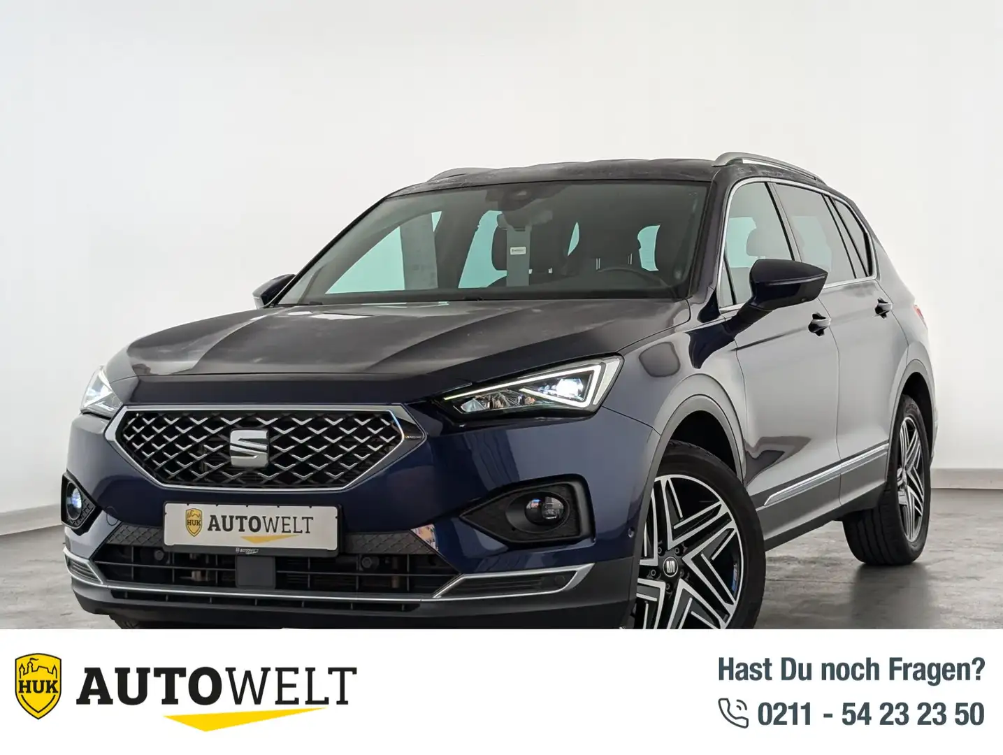 SEAT Tarraco Tarraco 1.5 TSI ACT Xcellence LED+NAVI+ACC+RFK+ Blau - 1