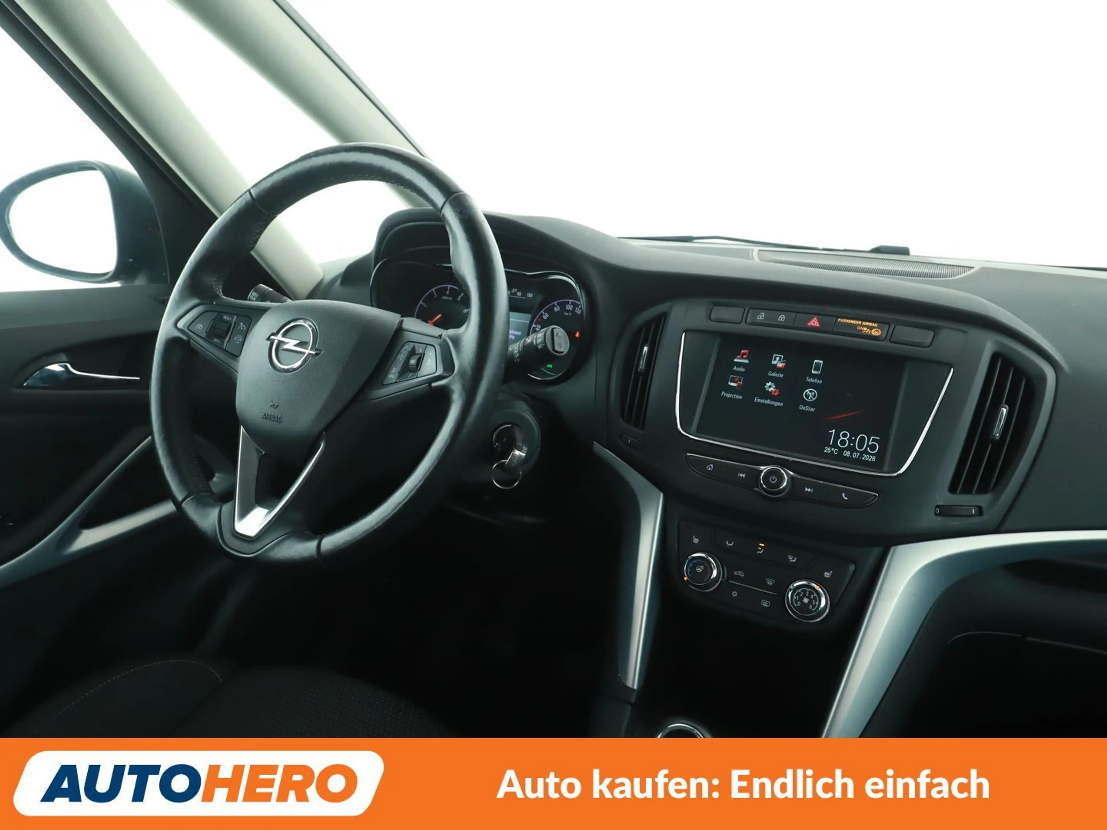 Opel Zafira Tourer 1.4 Turbo ON *TEMPO*PDC*AHK*ALU*KLIMA* — photo 13
