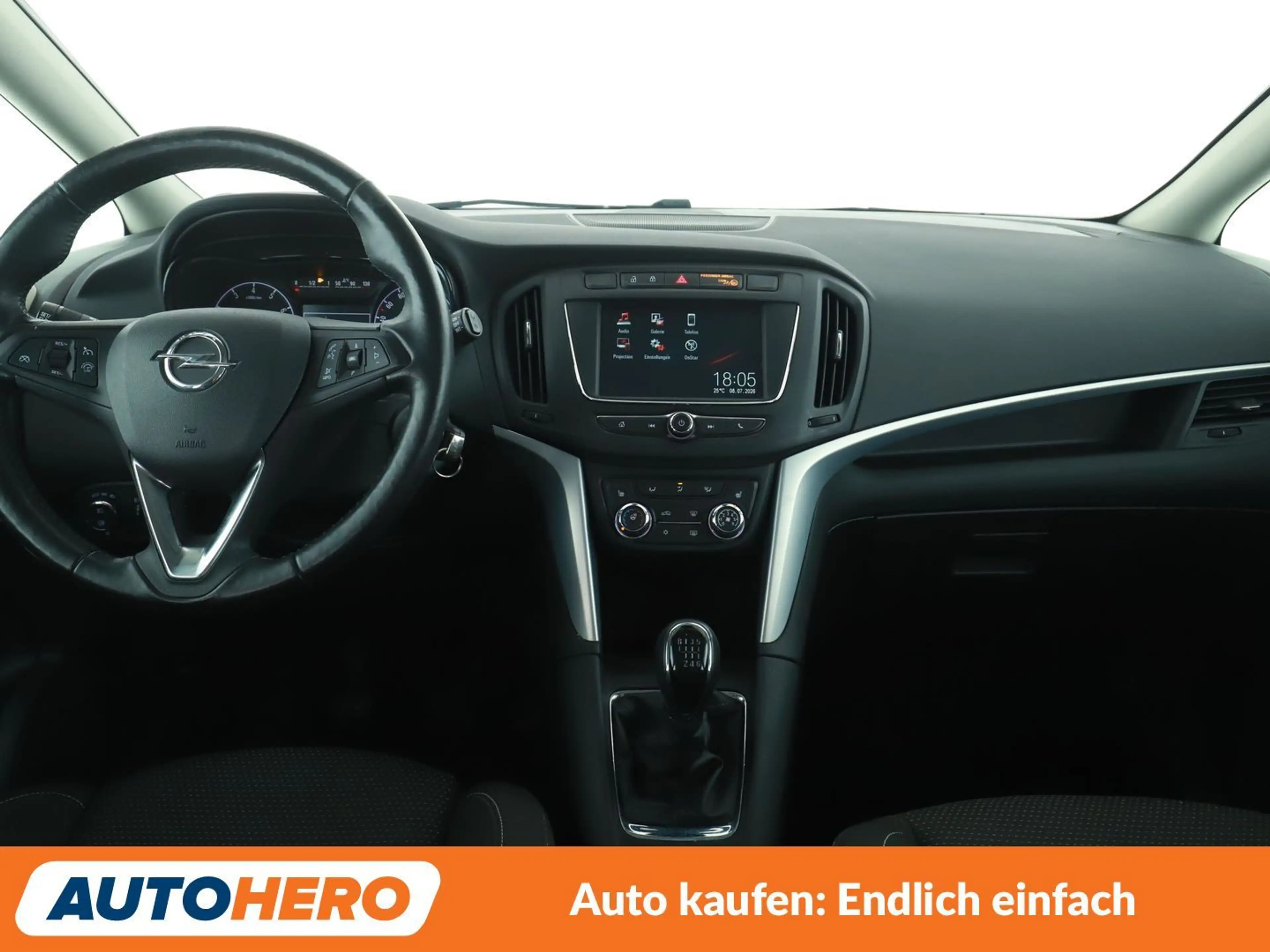Opel Zafira Tourer 1.4 Turbo ON *TEMPO*PDC*AHK*ALU*KLIMA* — photo 12
