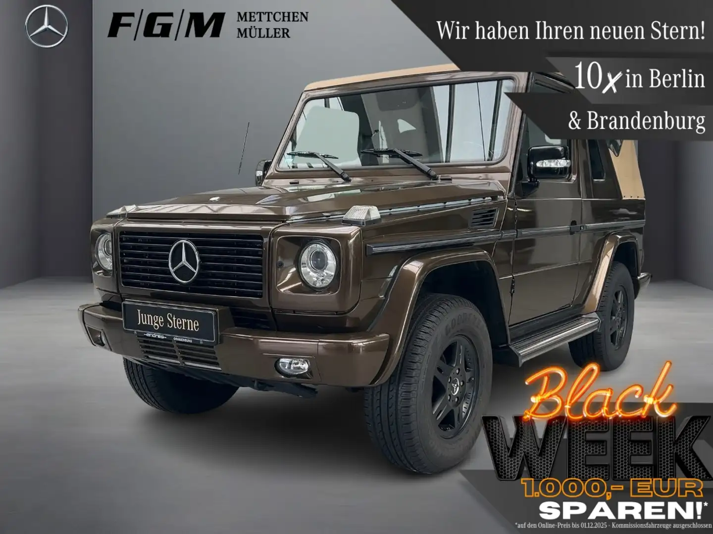 Mercedes-Benz G 320 CDI Cabrio AHK|Sitzhz|LMF|Navi|eSitz|PDC Brun - 1