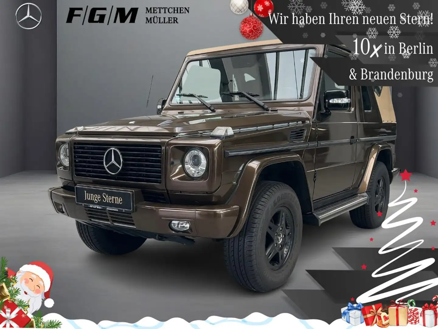 Mercedes-Benz G 320 CDI Cabrio AHK|Sitzhz|LMF|Navi|eSitz|PDC Marrón - 1