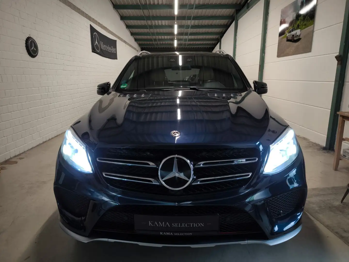 Mercedes-Benz GLE 43 AMG Bleu - 1