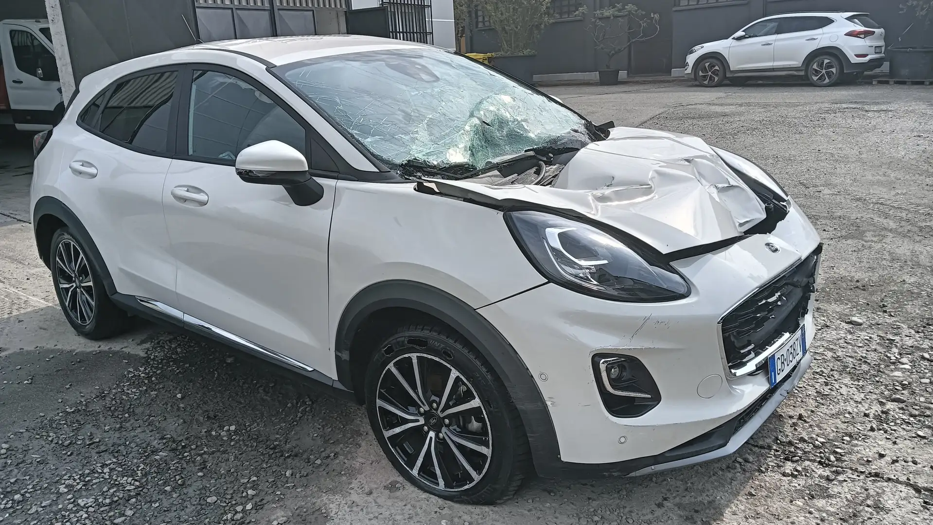 Ford Puma Puma 1.0 ecoboost h Titanium s Blanc - 1