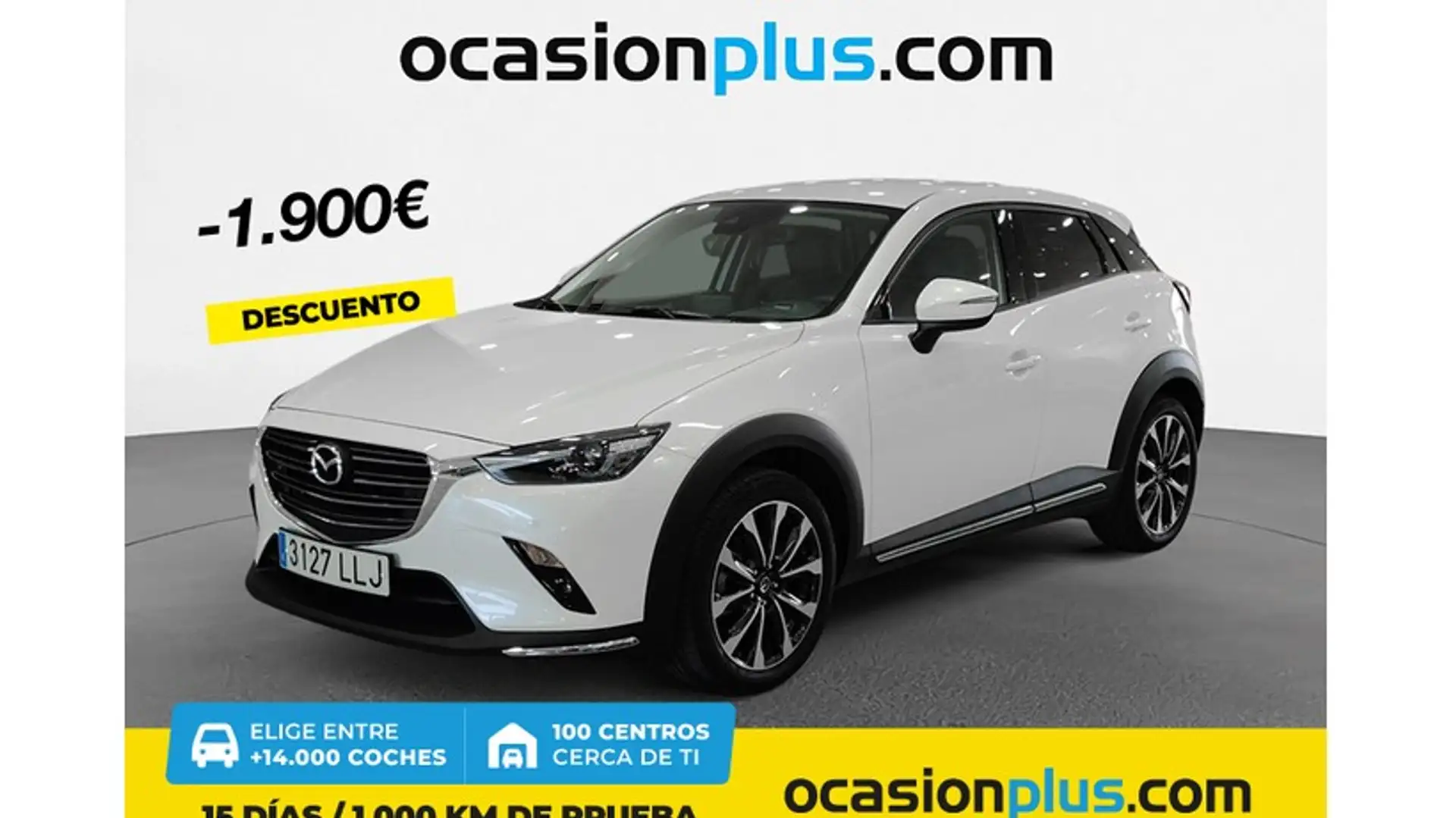 Mazda CX-3 2.0 Skyactiv-G Zenith 2WD 89kW Blanco - 1
