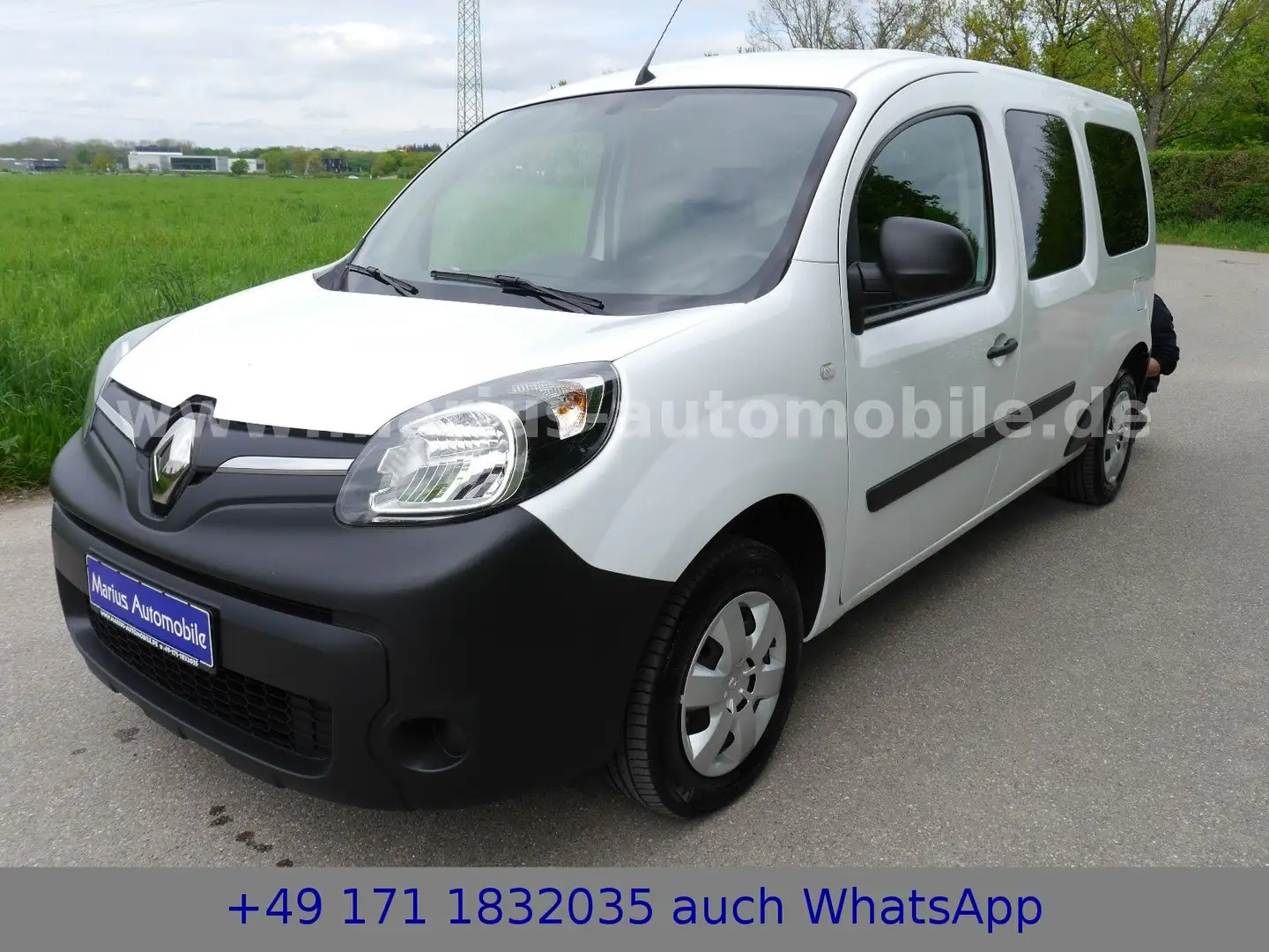 Renault Kangoo Z.E. MAXI 33kWh, inkl. Batterie, 5-Sitzer Weiß - 1