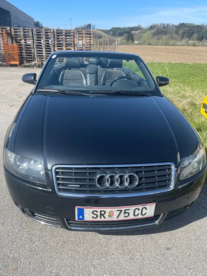 Audi A4 Cabriolet 3,0 quattro Schwarz - 1