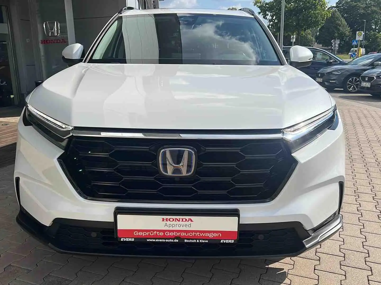 Honda CR-V Hybrid 2.0i 4WD Advance Leder Pano Kamera Blanc - 2