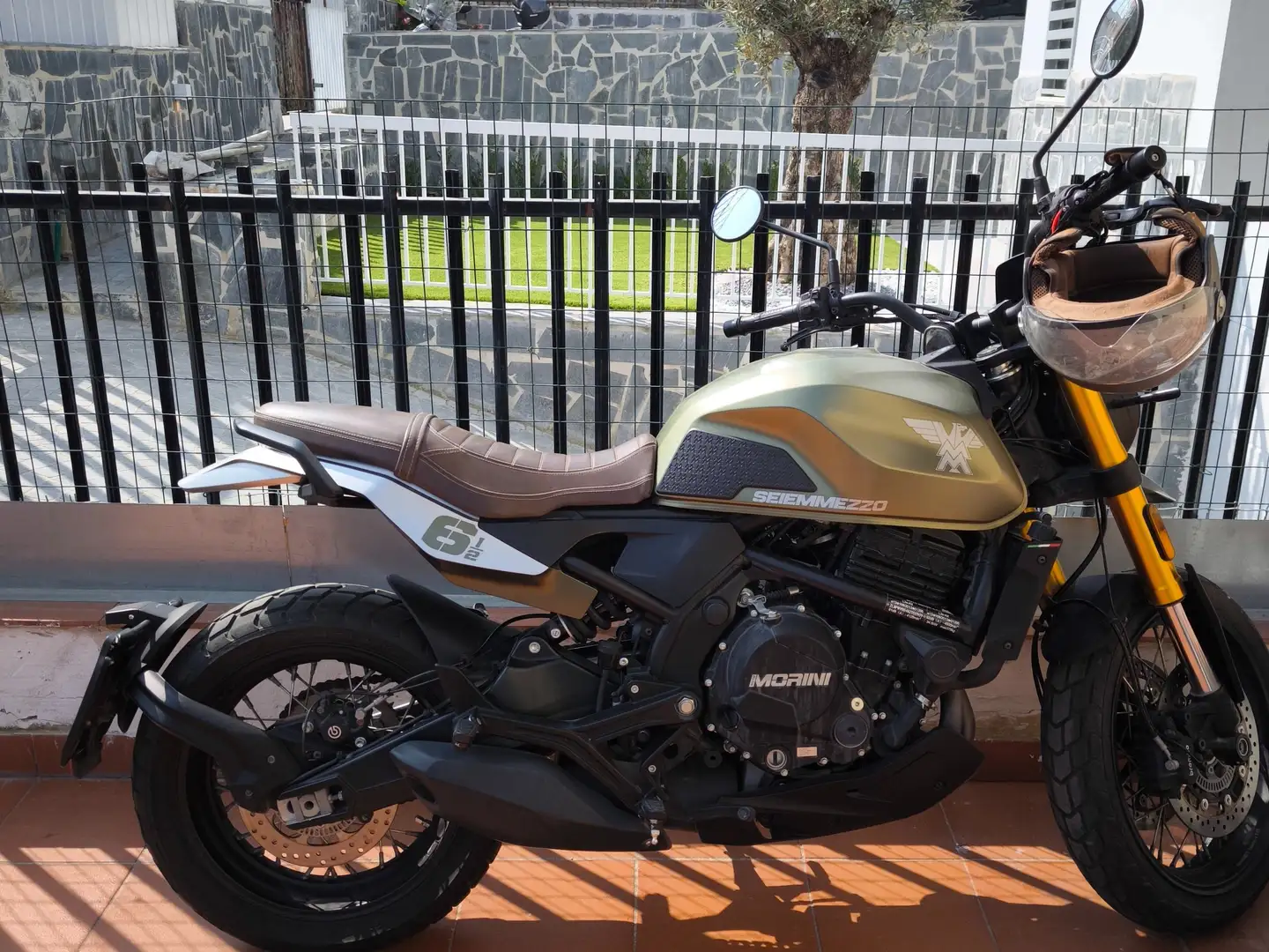 Moto Morini Seiemmezzo Verde - 1