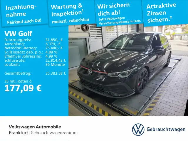 Volkswagen Golf VIII 2.0 TSI DSG GTI Clubsport Navi Spurhal