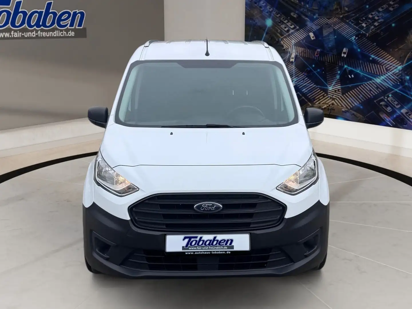 Ford Transit Connect 1.0 2x Airbag + PDC+ Klima Weiß - 2