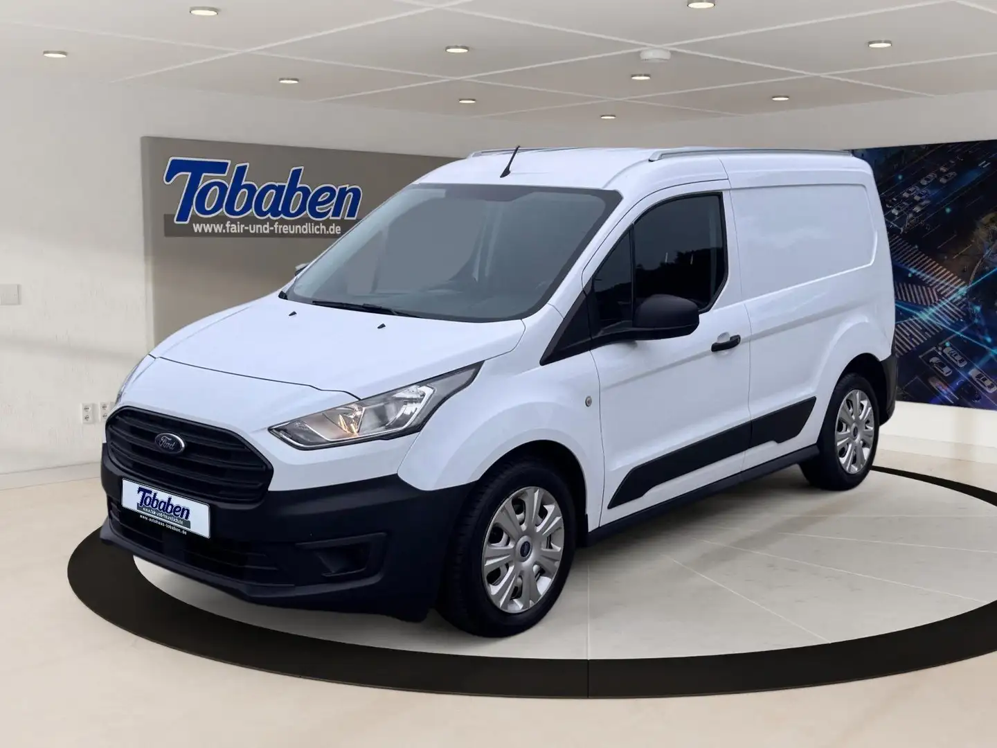 Ford Transit Connect 1.0 2x Airbag + PDC+ Klima Weiß - 1
