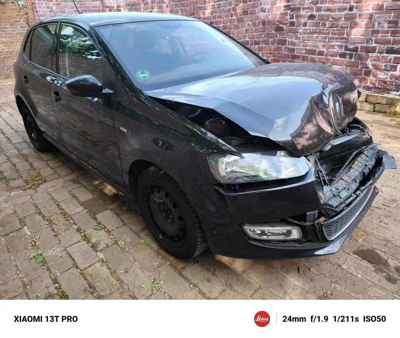 Volkswagen Polo Life 1.2 12V Airbags Ok Nero - 1