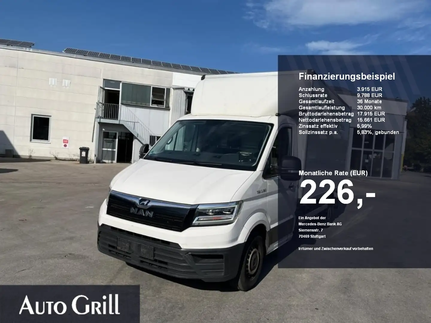 MAN TGE Koffer +LED+Fahrassist+AUT - 1