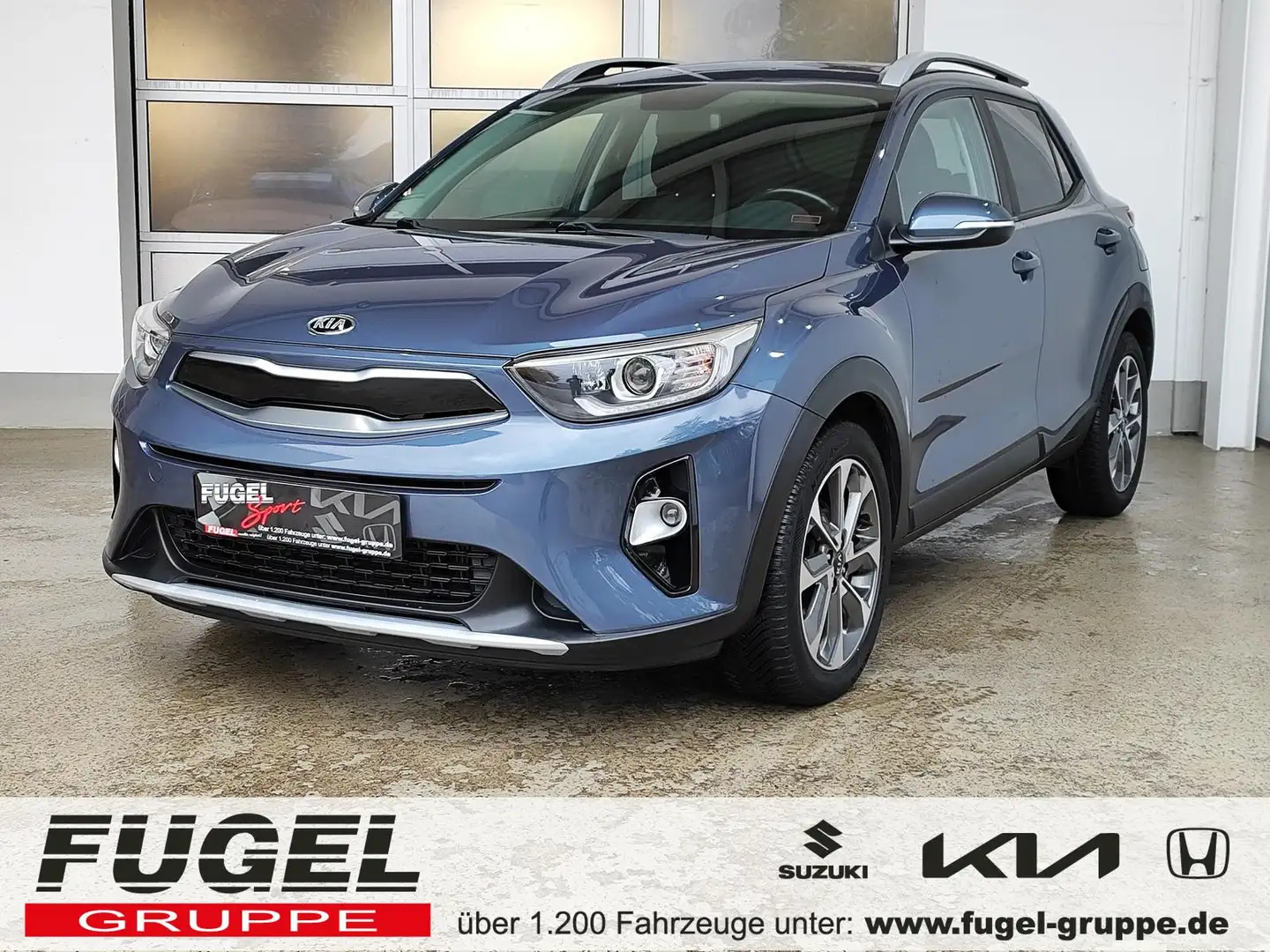 Kia Stonic 1.0 TGDI Vision SHZ|PDC|Alu17Z.|Android Auto Bleu - 1