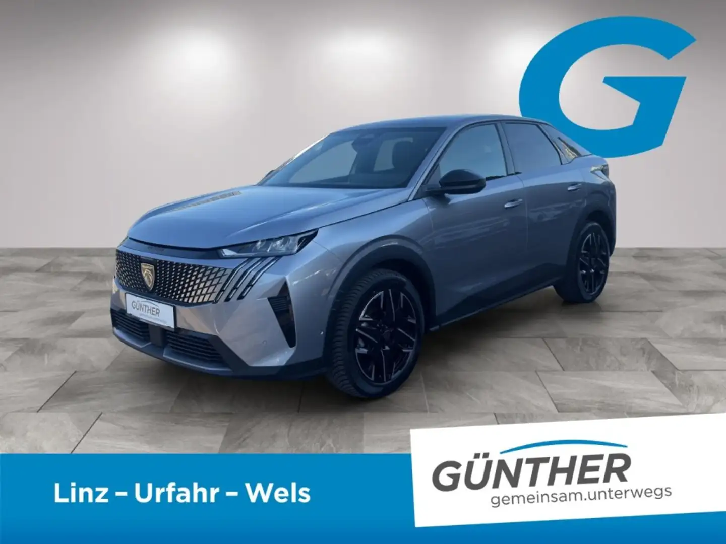 Peugeot 3008 ALLURE Hybrid 145 e-DCS6 Grau - 1