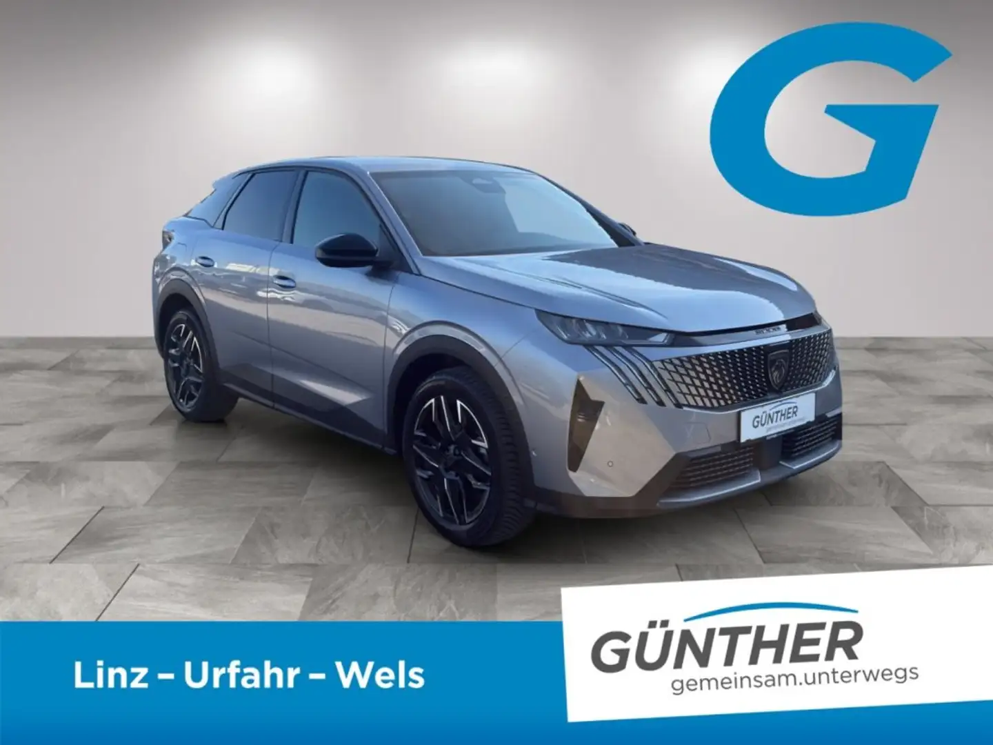 Peugeot 3008 ALLURE Hybrid 145 e-DCS6 Grau - 2