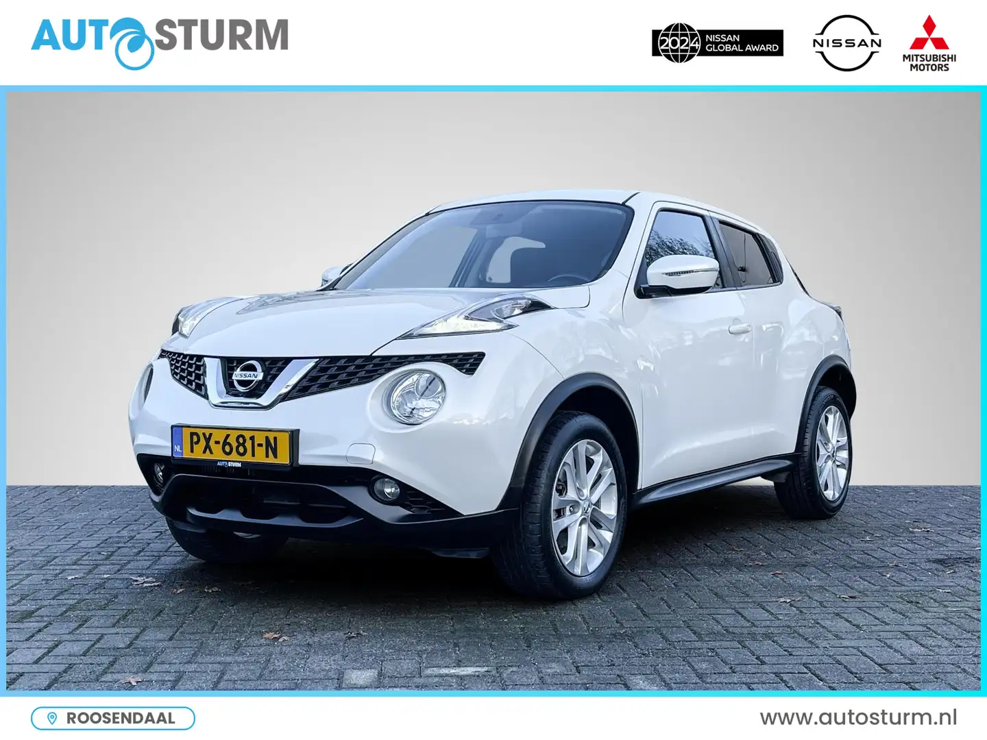Nissan Juke 1.2 DIG-T S/S Acenta | Navigatie | Camera | Cruise Білий - 1