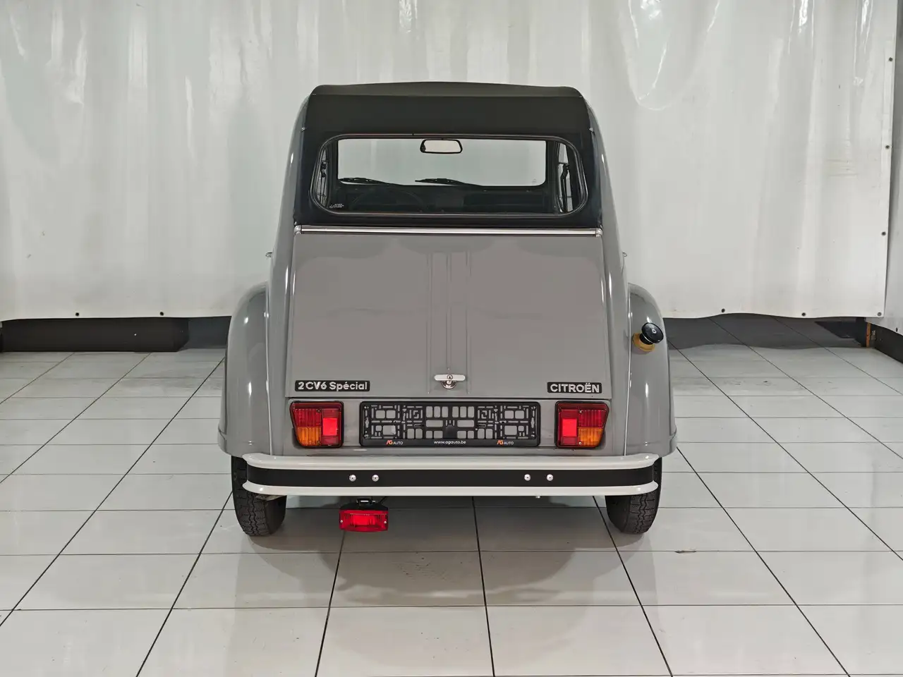 Citroen 2CV * Restaurée * Gris cormoran * Cuir * TOP état, foto 5