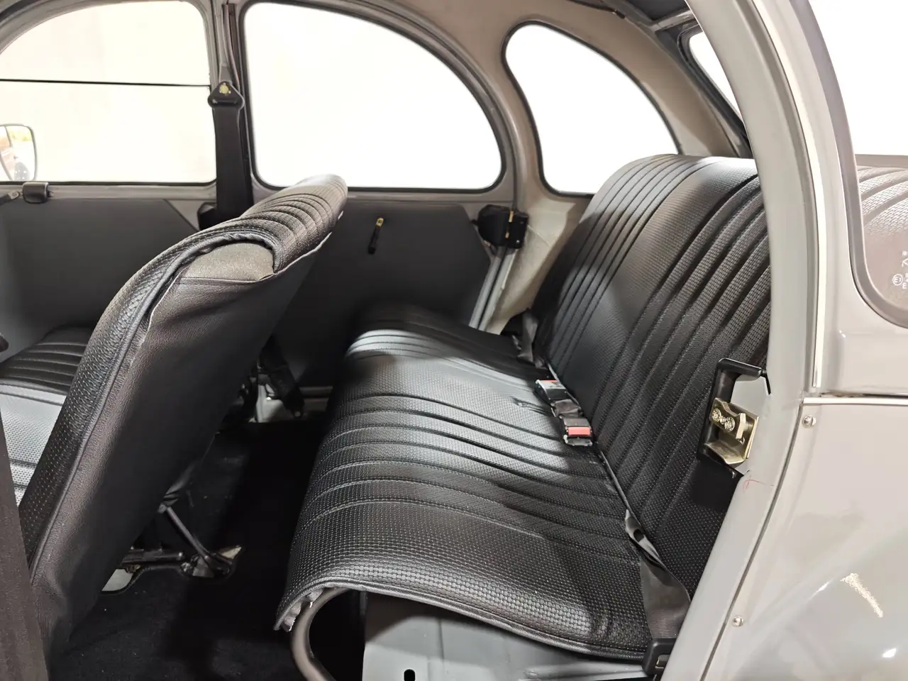 Citroen 2CV * Restaurée * Gris cormoran * Cuir * TOP état, foto 11