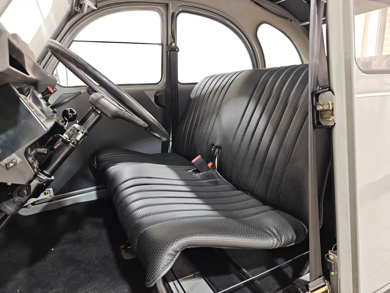 Citroen 2CV * Restaurée * Gris cormoran * Cuir * TOP état, foto 8