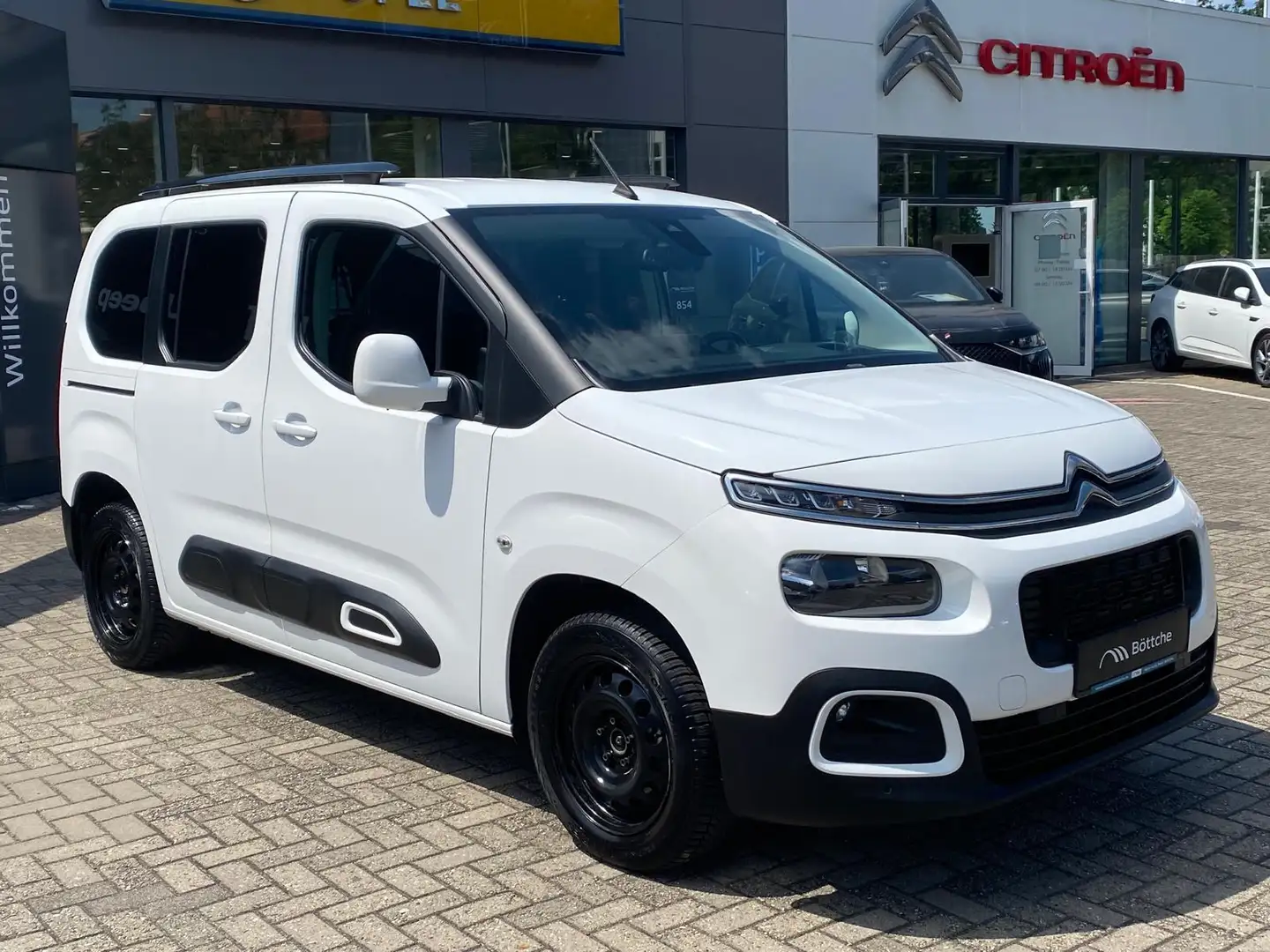 Citroen Berlingo Shine M 1.2 e-THP AT/AHK/Navi/Shz/180°Kamera/Klima Bianco - 2