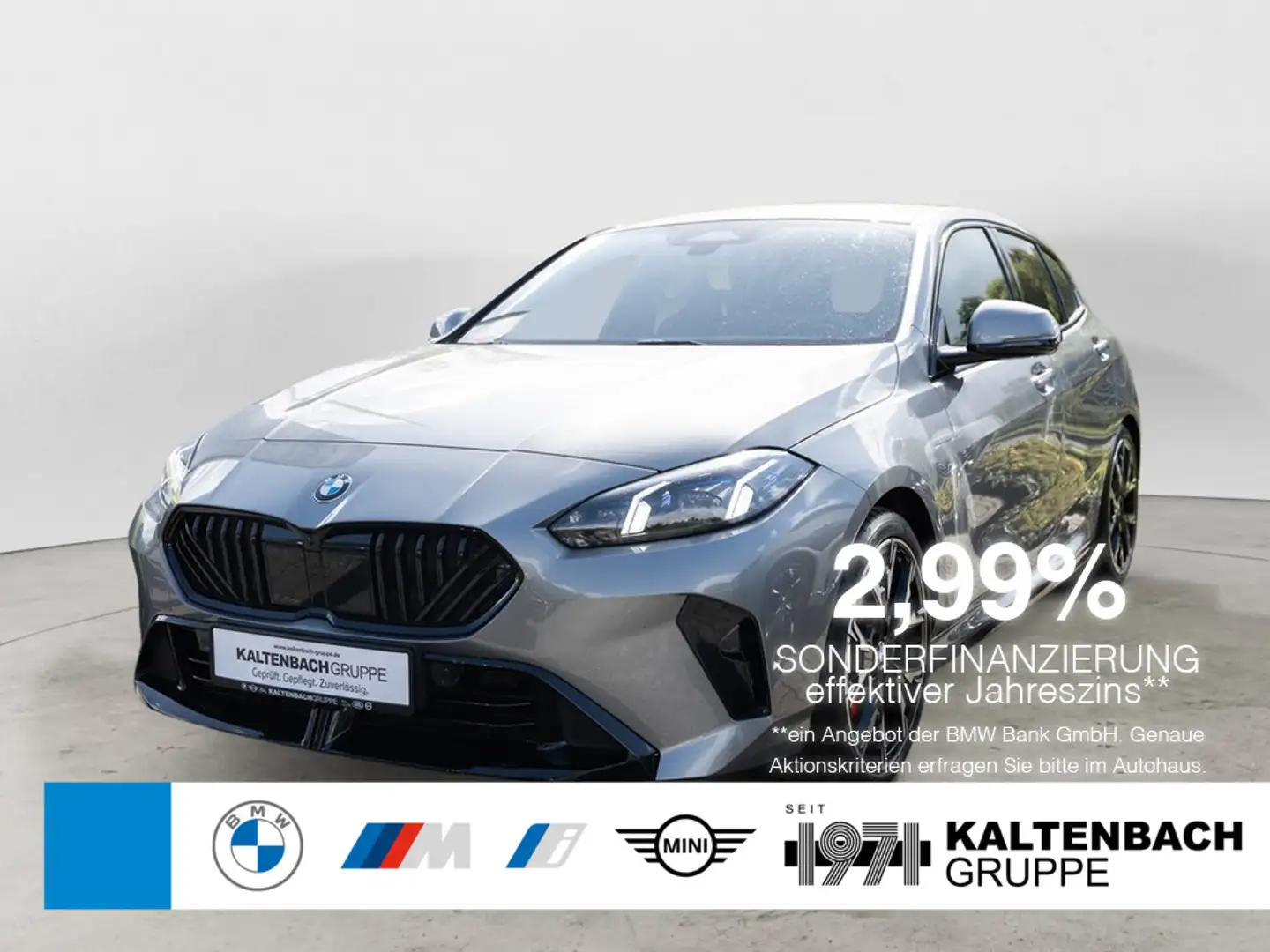 BMW 120 i M-Sport Pro NAVI H/K ALUFELGEN 19 ZOLL Grau - 1