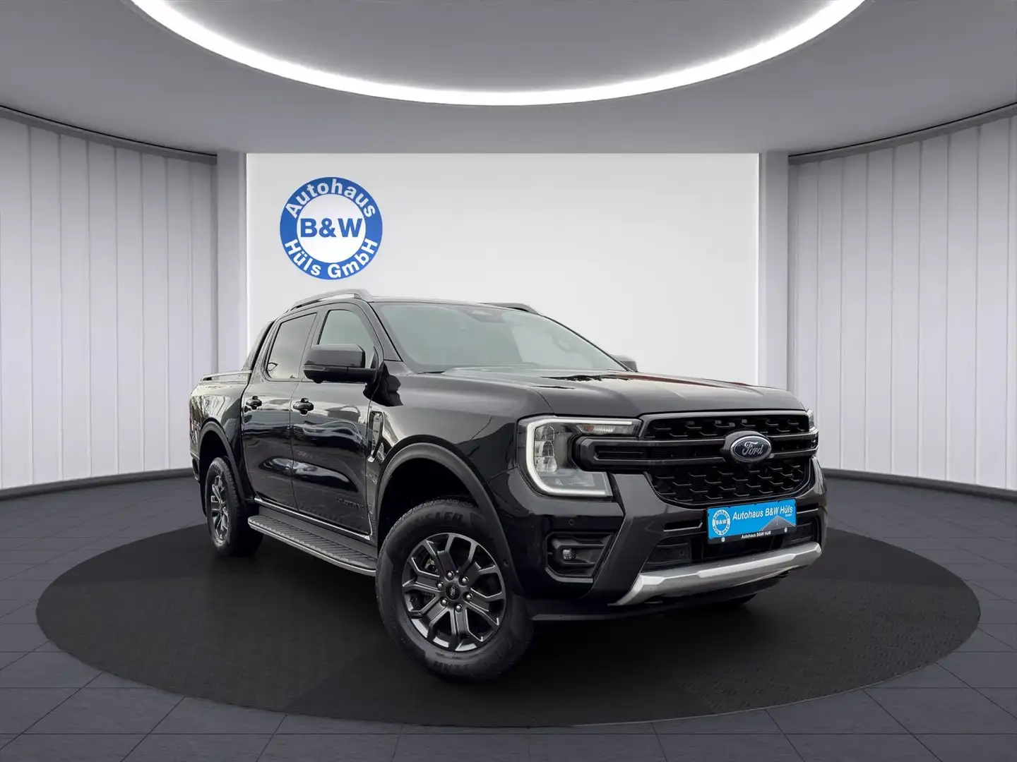 Ford Ranger Wildtrak 4x4 Doppelkabine*1.Ha*AHK*360° Noir - 1