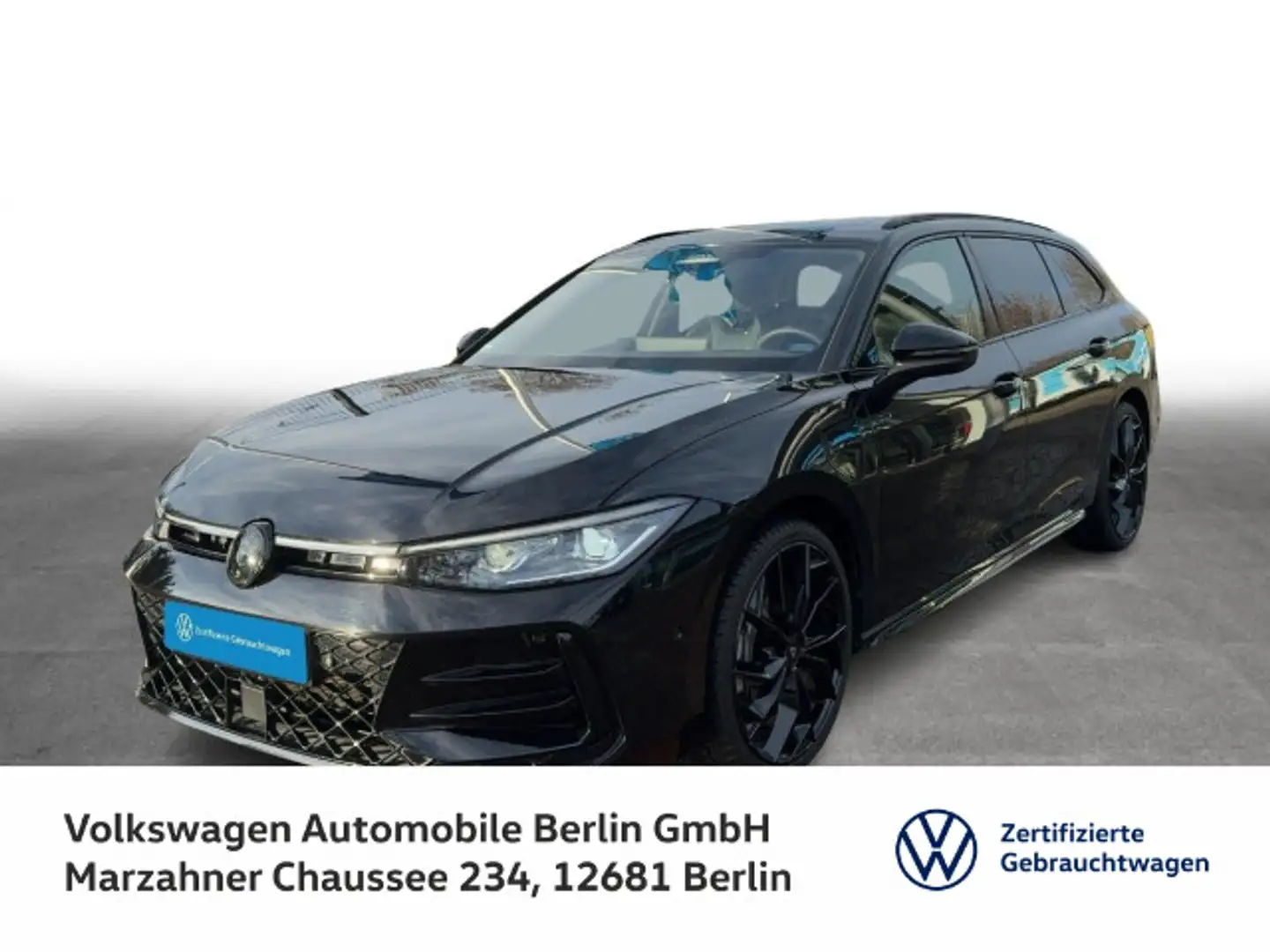 Volkswagen Passat Variant 1.5 eHybrid R-Line Pano Navi LED Schwarz - 1