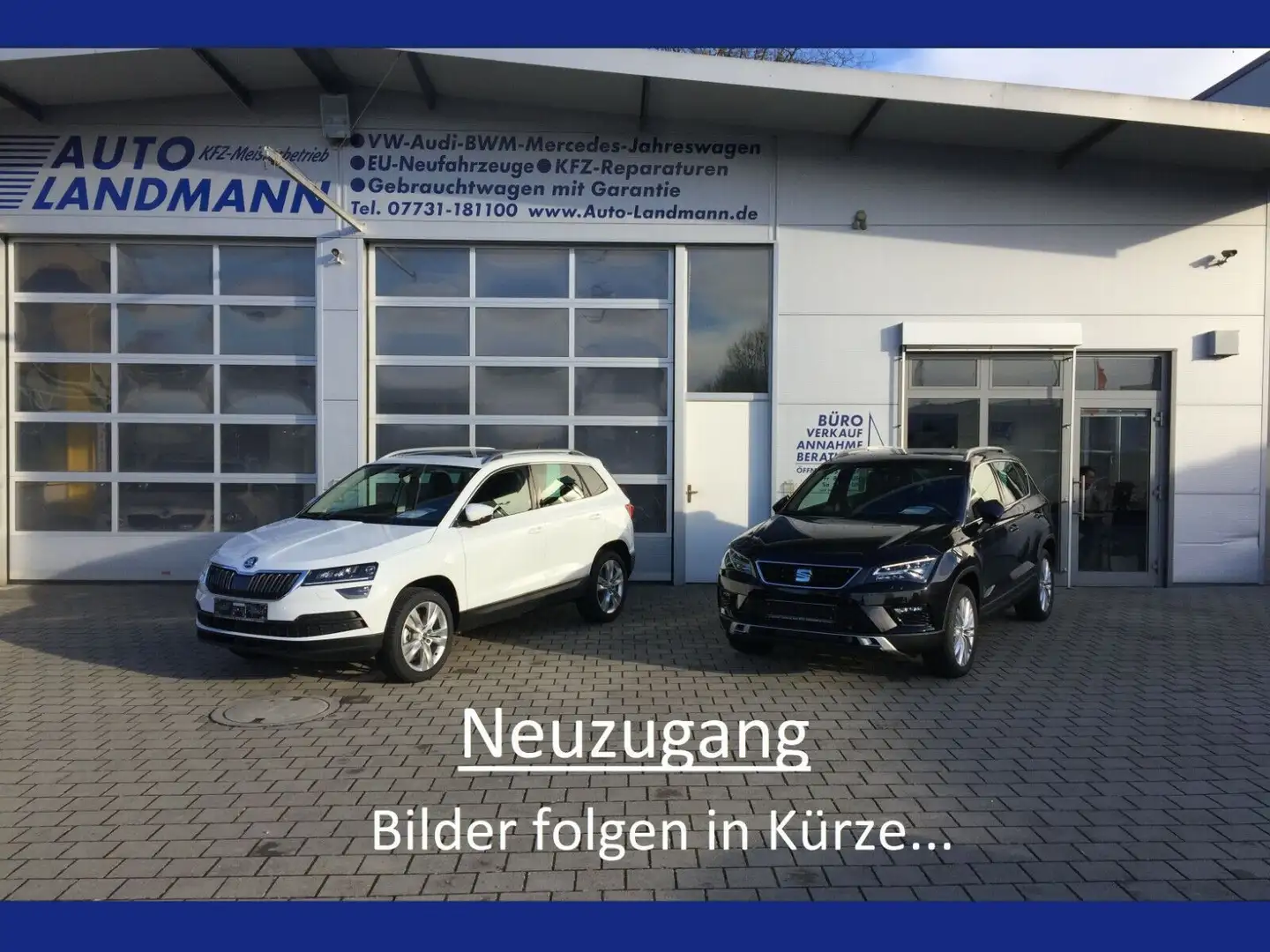 Skoda Karoq 1.5 TSI DSG Style 1.HD NAV DAB AHK EXPORT Weiß - 1