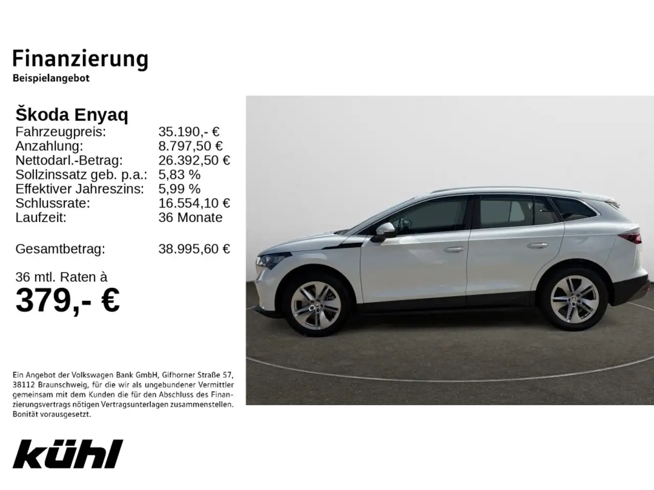 Skoda Enyaq 80 Loft AHK,Wärmepumpe, миниатюра 2