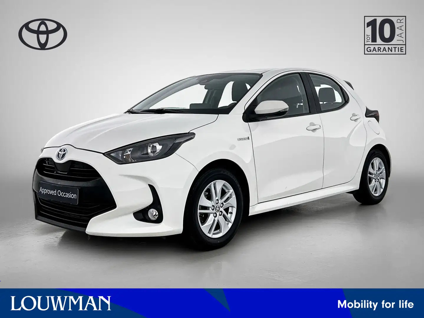 Toyota Yaris 1.5 Hybrid Dynamic | LM velgen | Blanc - 1