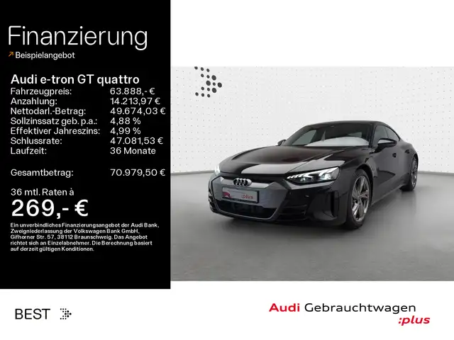 Audi e-tron GT e-tron GT qu. Assist*Dynamik*Matrix*Pano*Kamera