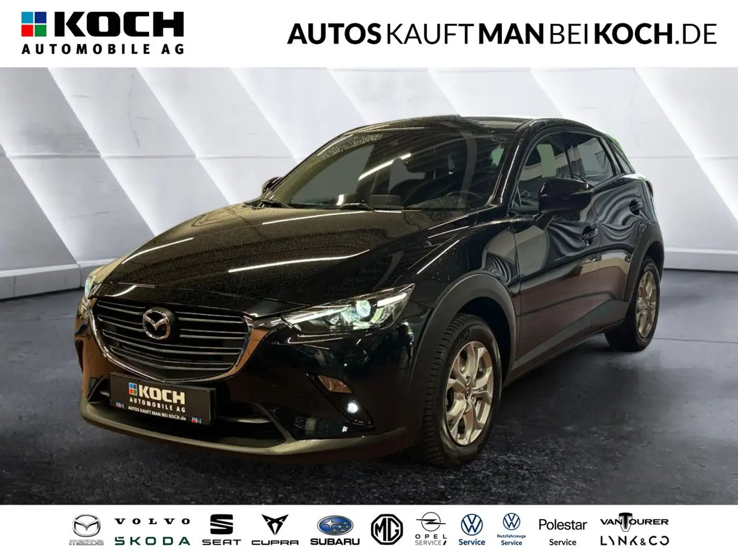 Mazda CX-3 2.0 SKYACTIV-G 121 Exclusive LED TELEFON Noir - 1