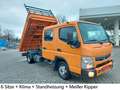 Mitsubishi Canter Fuso 3 Seiten Kipper Doka 6 Sitze Klima Orange - thumbnail 1