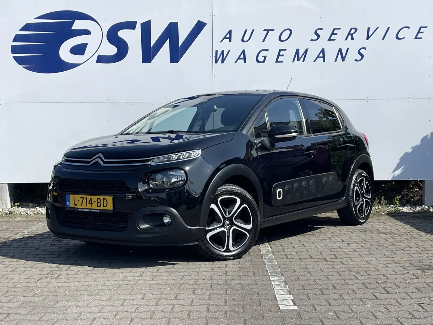 Citroen C3 1.2 PureTech S&S Shine | Pano | CarPlay | Dodehoek Czarny - 1