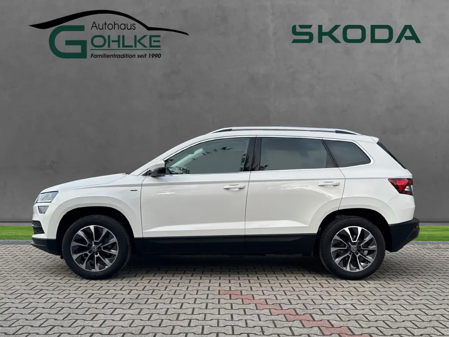 Skoda Karoq DRIVE 1.5T 110kW*Navi*Voll-LED*Anhängerkup Klima Blanco - 2