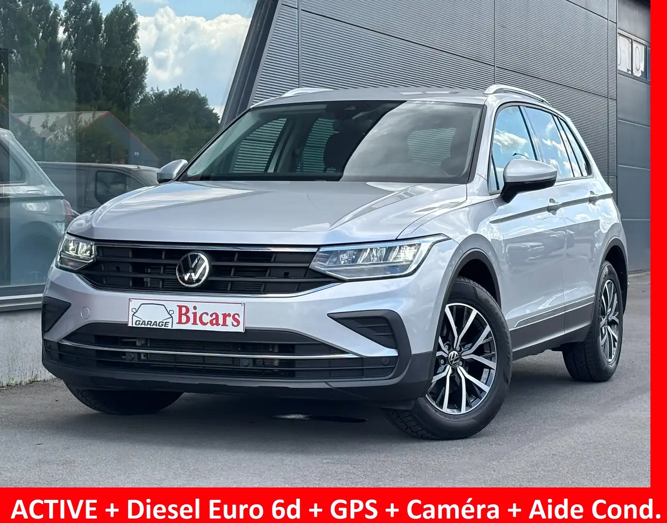 Volkswagen Tiguan 2.0 TDI SCR Active 31.000km ! GARANTIE+LED/Ecran T Gris - 1