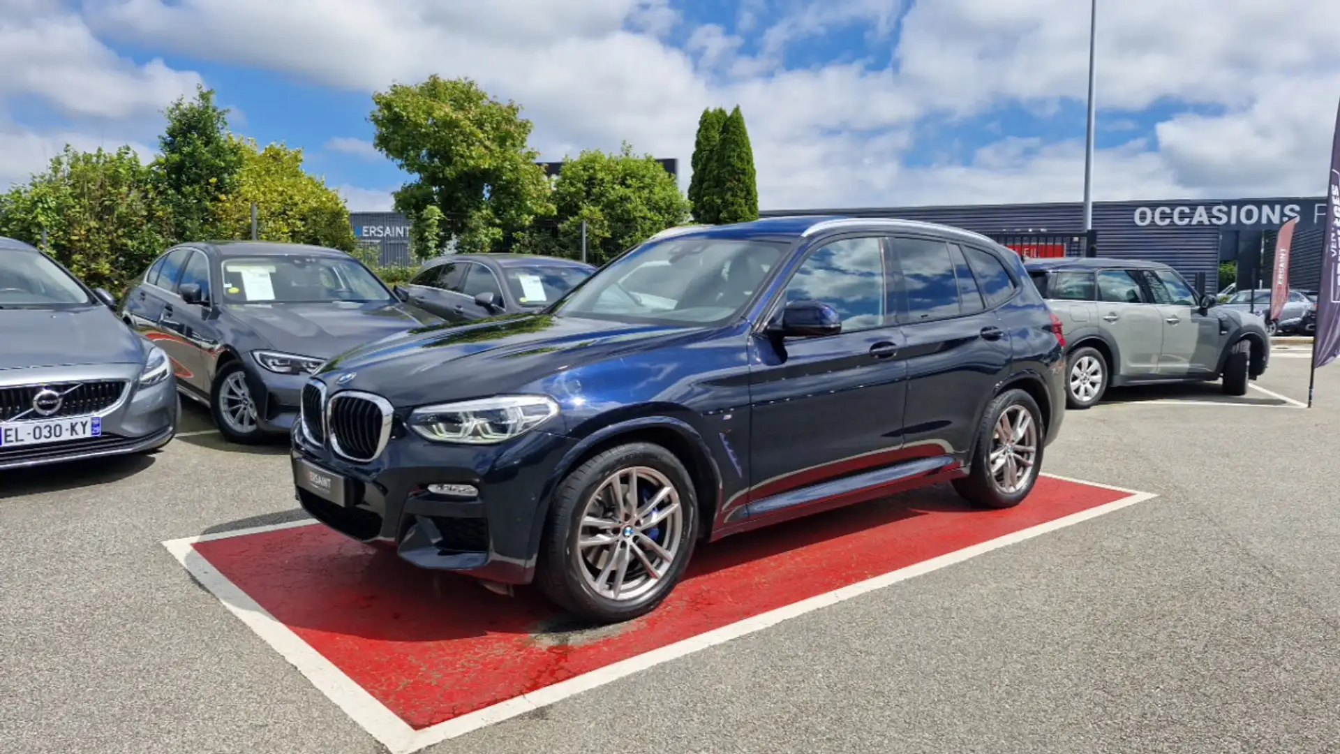 BMW X3 G01 XDRIVE30D 265CH BVA8 M SPORT Bleu - 1