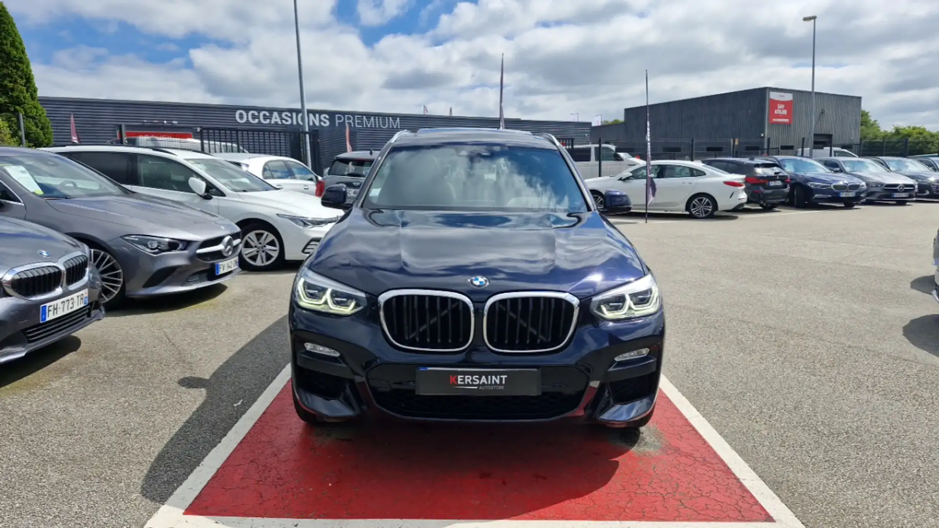 BMW X3 G01 XDRIVE30D 265CH BVA8 M SPORT Bleu - 2
