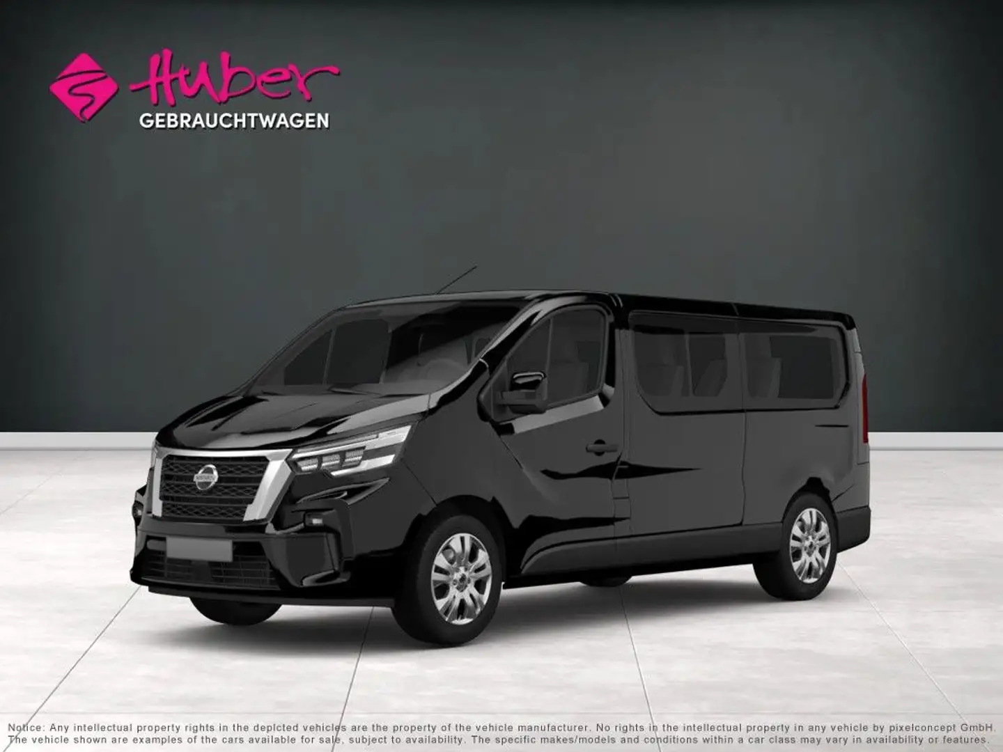 Nissan NV300 TEKNA 150PS L2H1*GARANTIE BIS 02/2030* Noir - 1